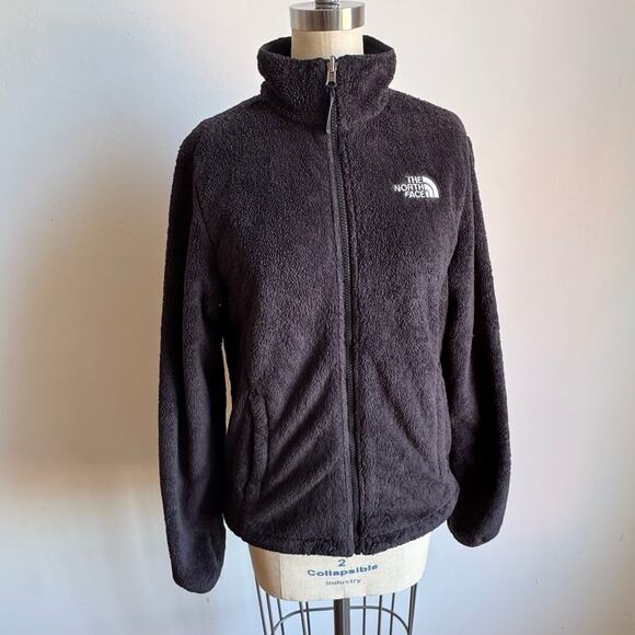 NORTHFACE Black Zip-up Fleece Jacket - Picture 2 of 12